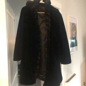 Vintage Marvin Richards faux fur coat